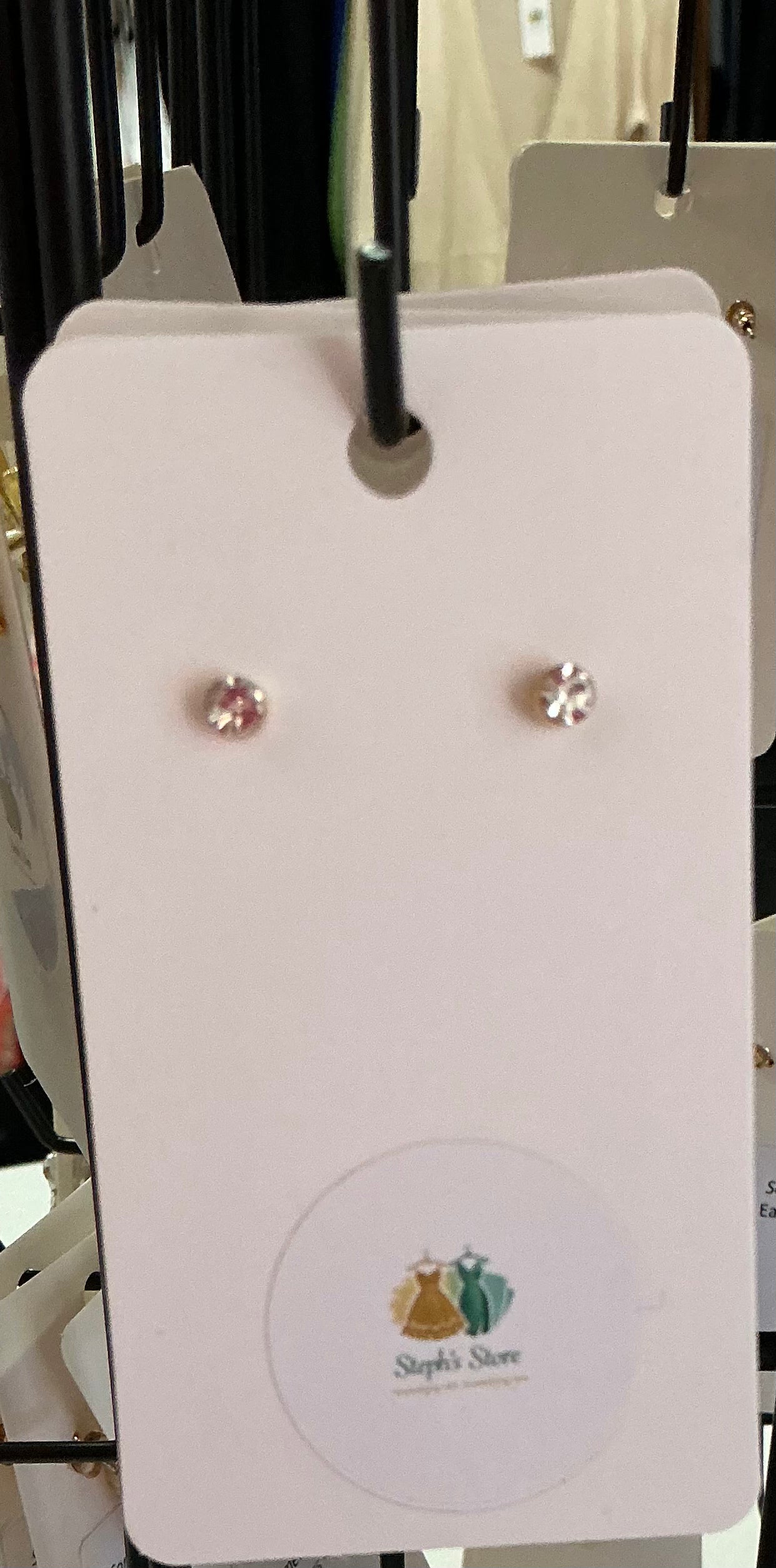 Gold Stud Earrings
