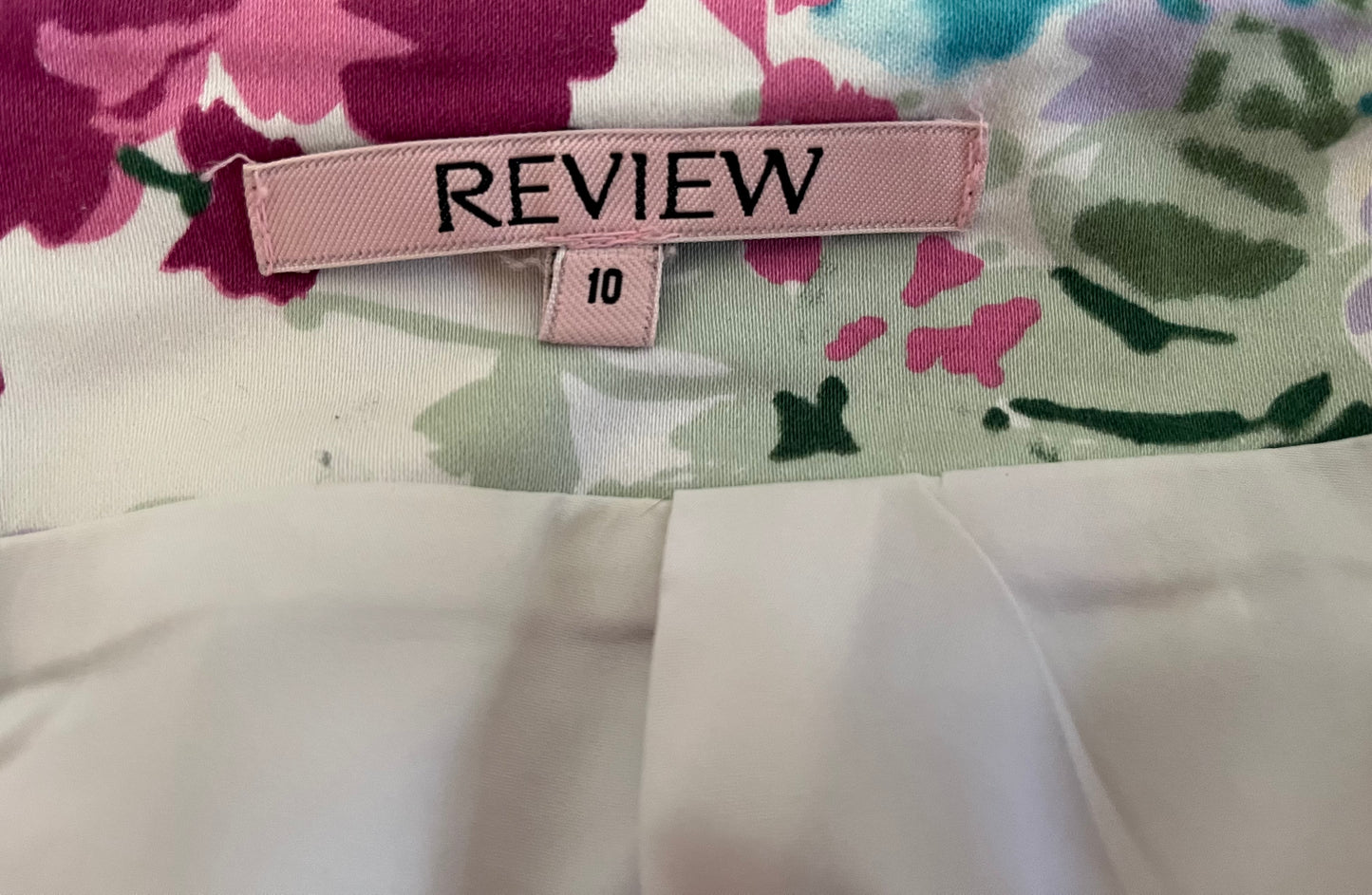 Review Floral Skirt Size 10