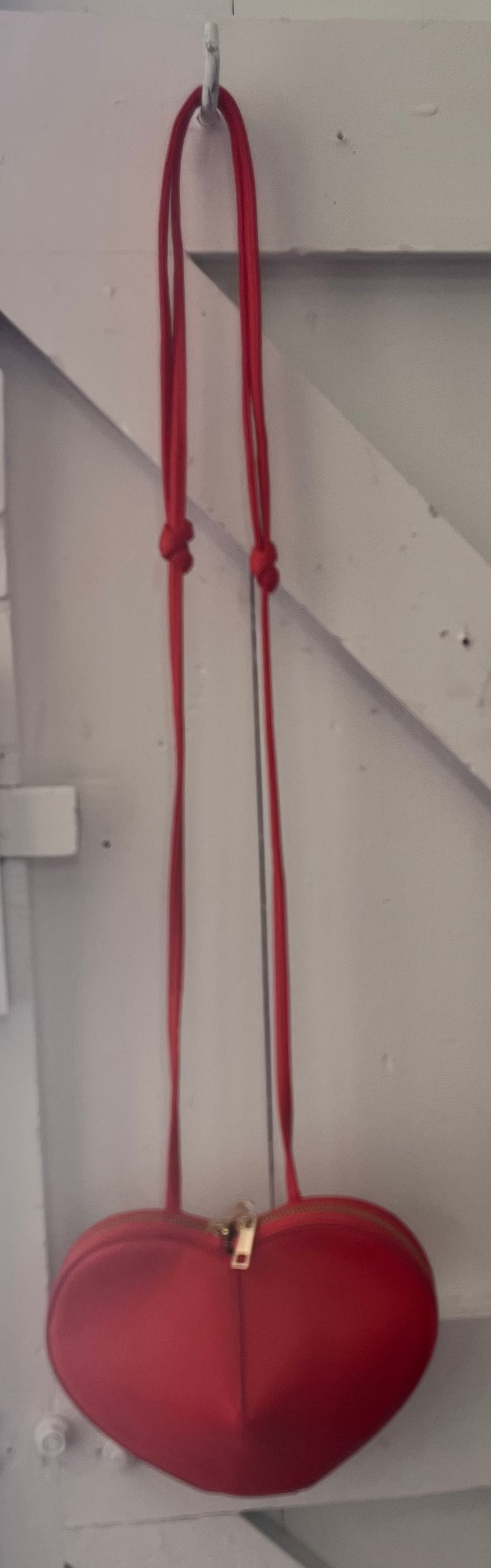 Red Heart Shaped bag