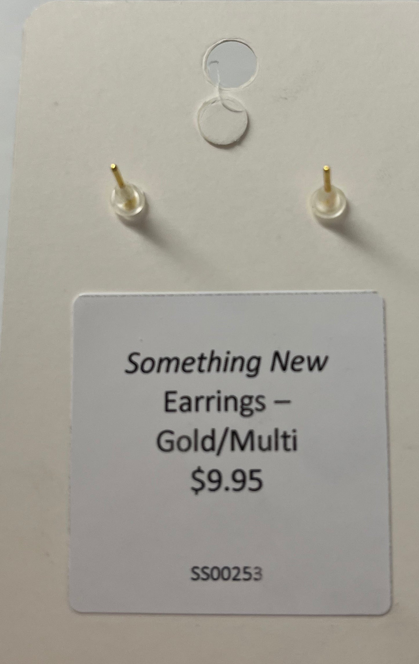 Blue Flower Earrings