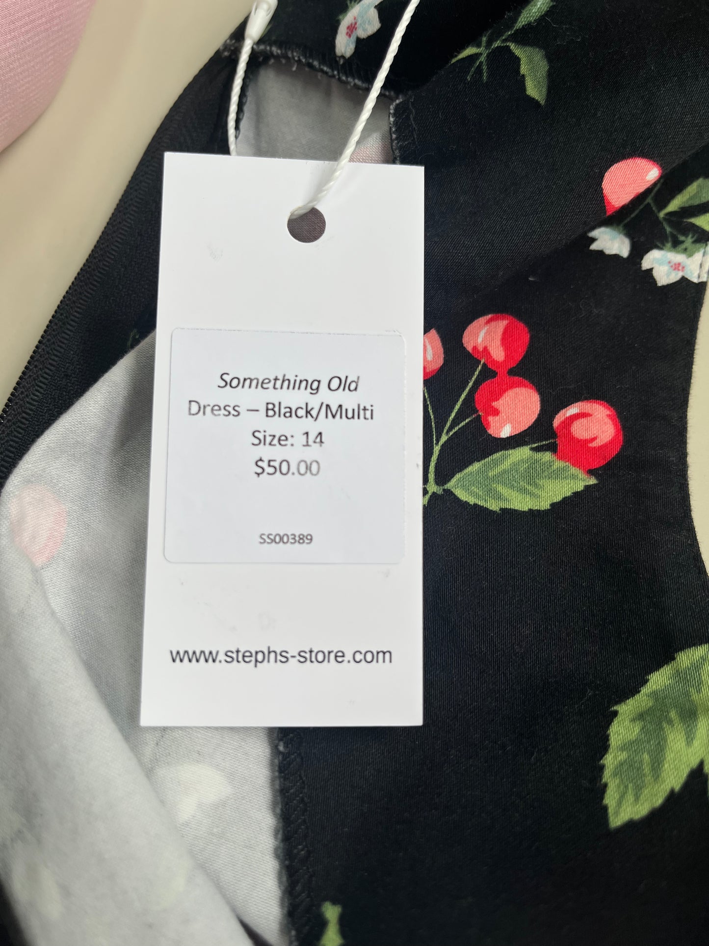 Revival Black Cherry Dress Size 14