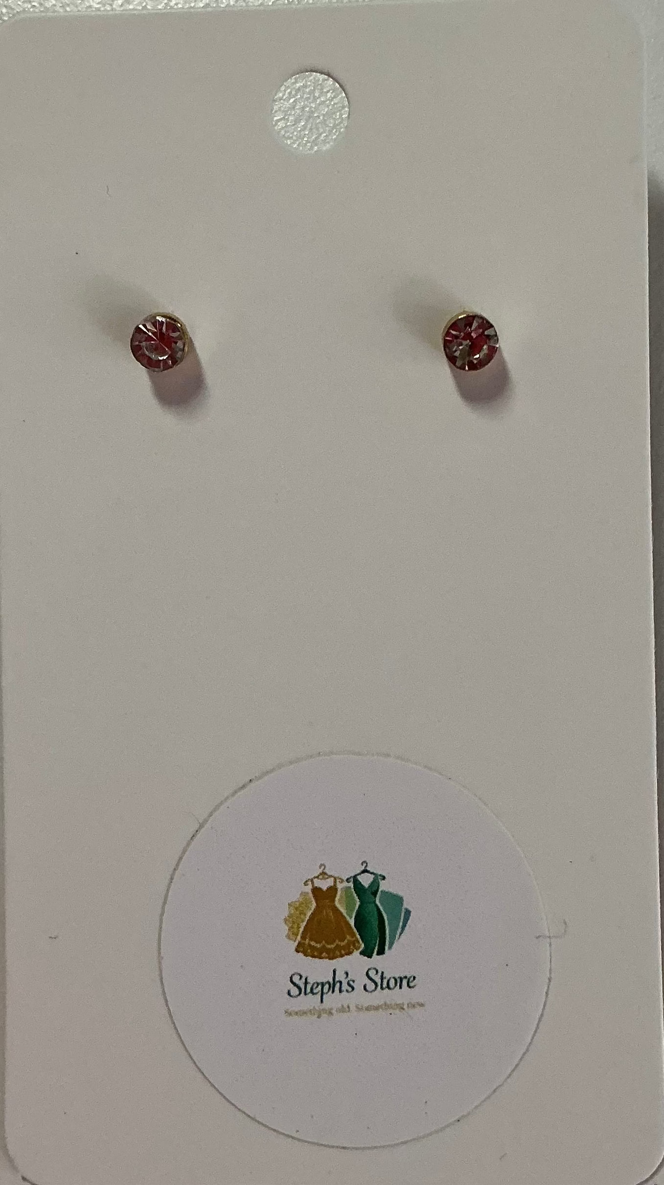 Gold Stud Earrings