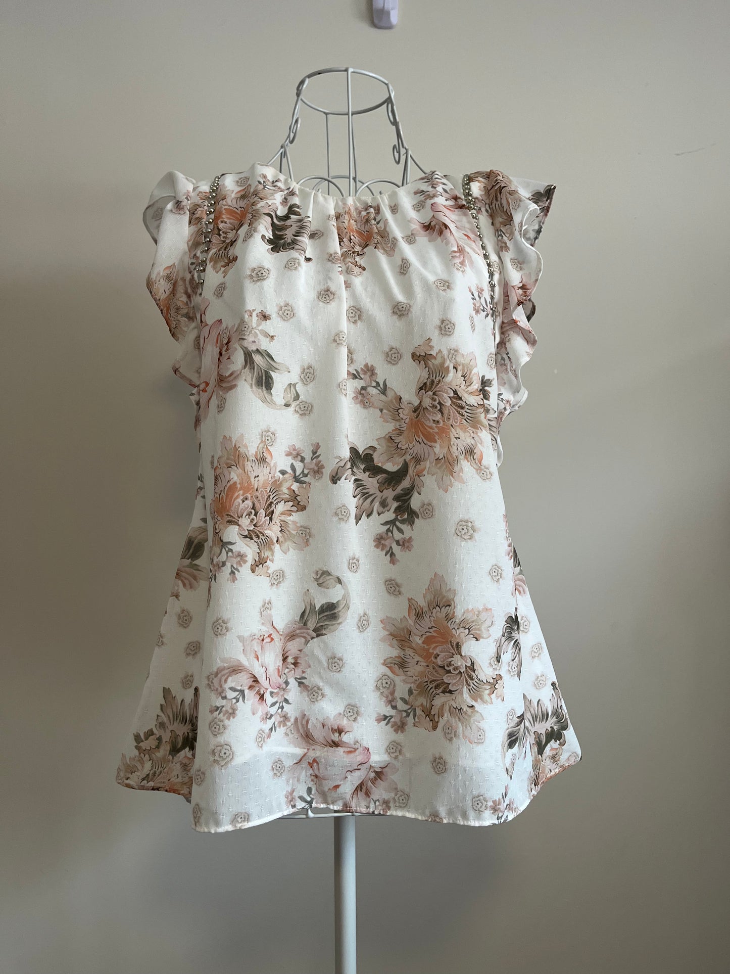 Forever New Floral Top Size 6