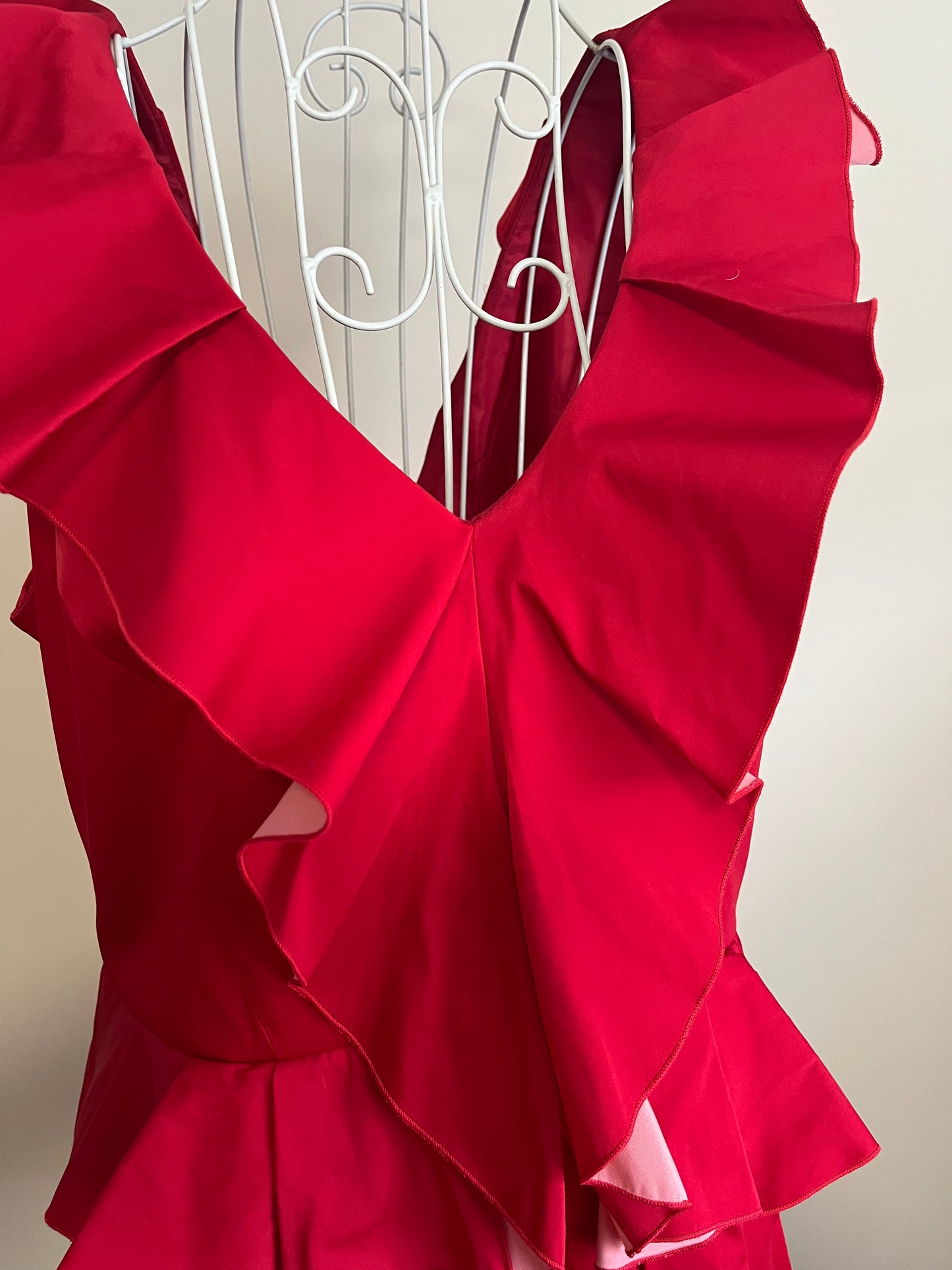 Cue Red Dress Size 14