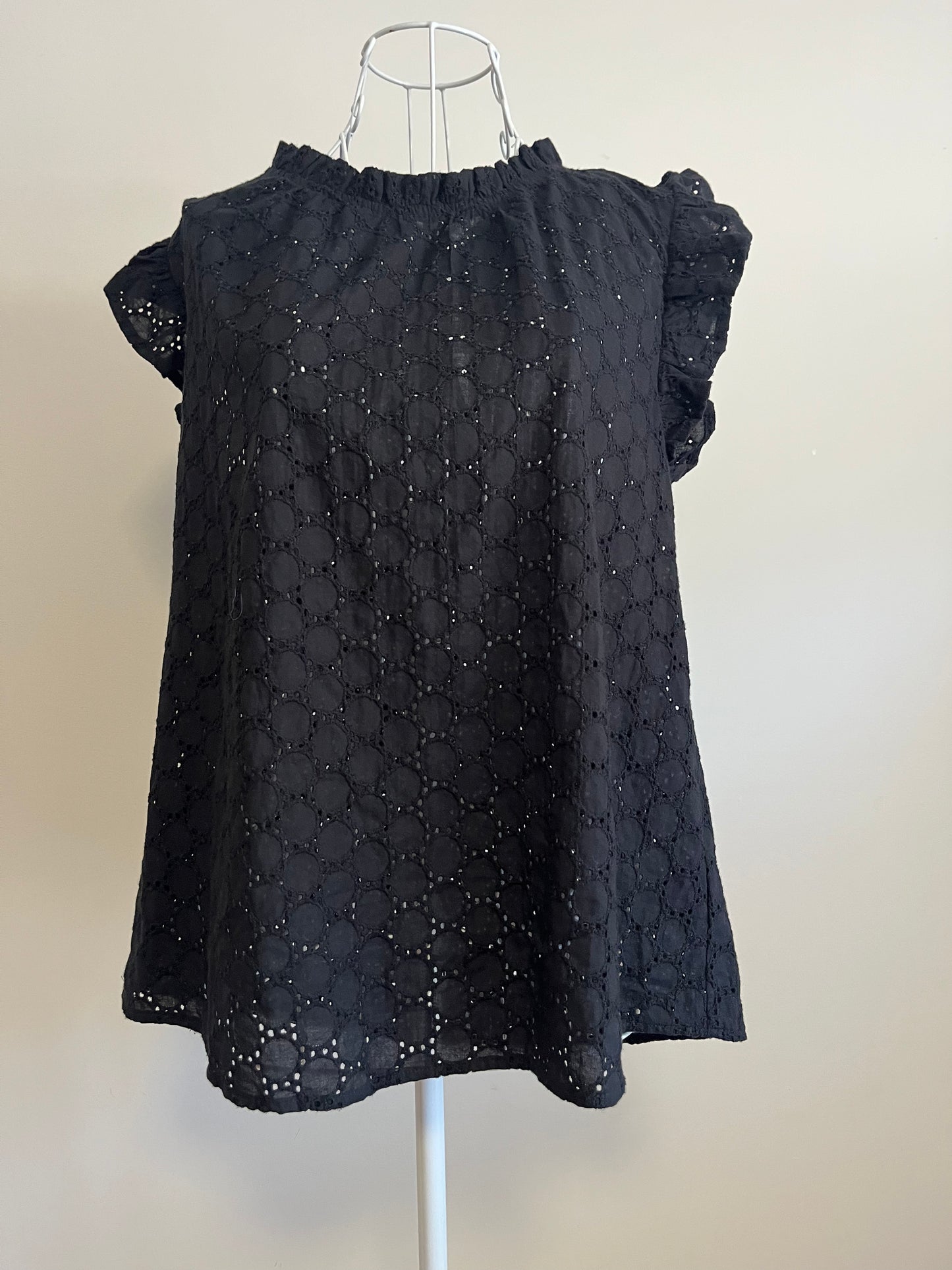 Black Decjuba Top Size 8
