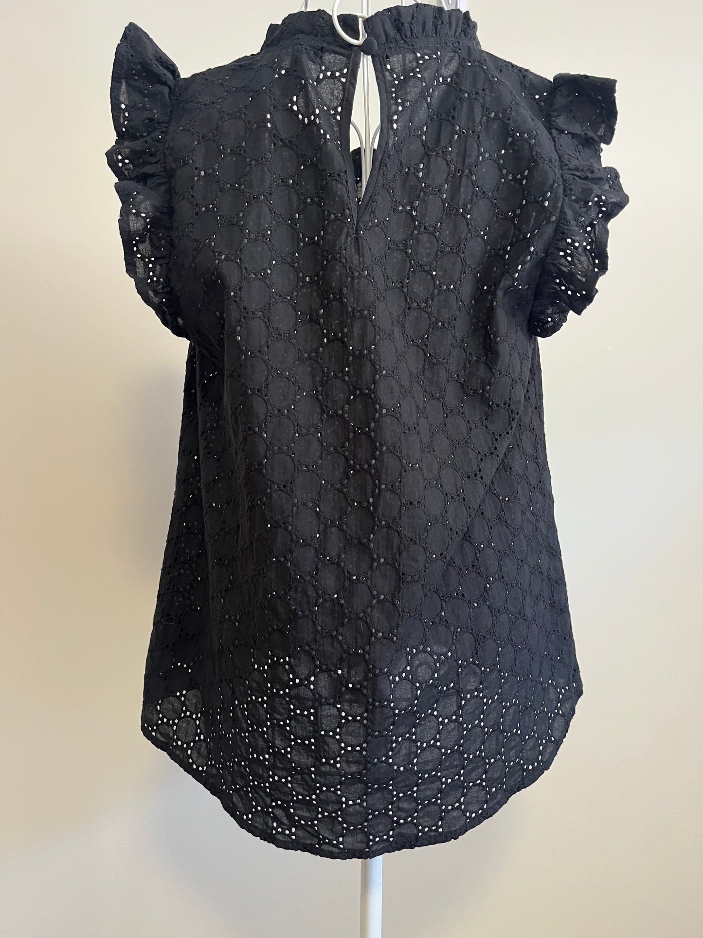 Black Decjuba Top Size 8