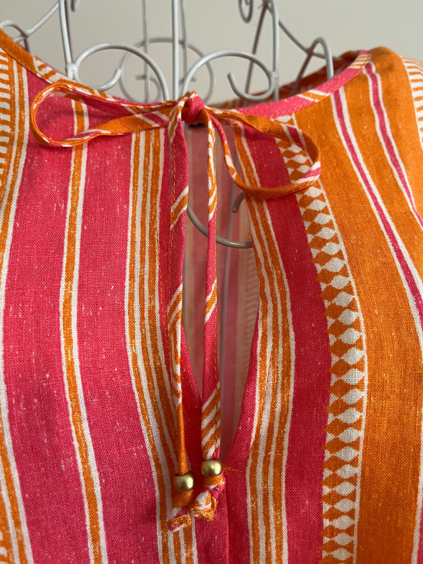 Orange/Multicoloured Sportsgirl Top Size 10