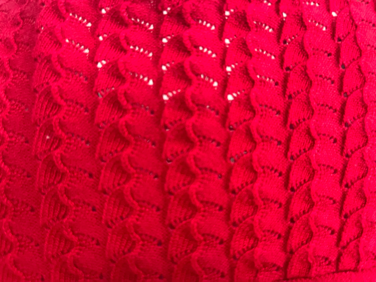 Red Review Jumper Size 8