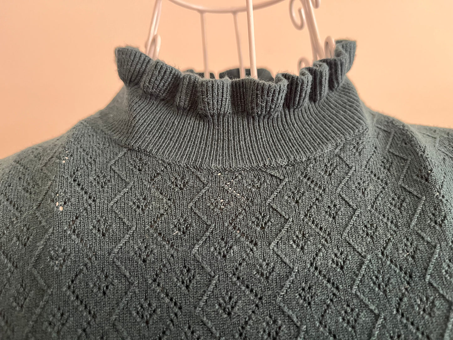 Green Review Jumper Size 10