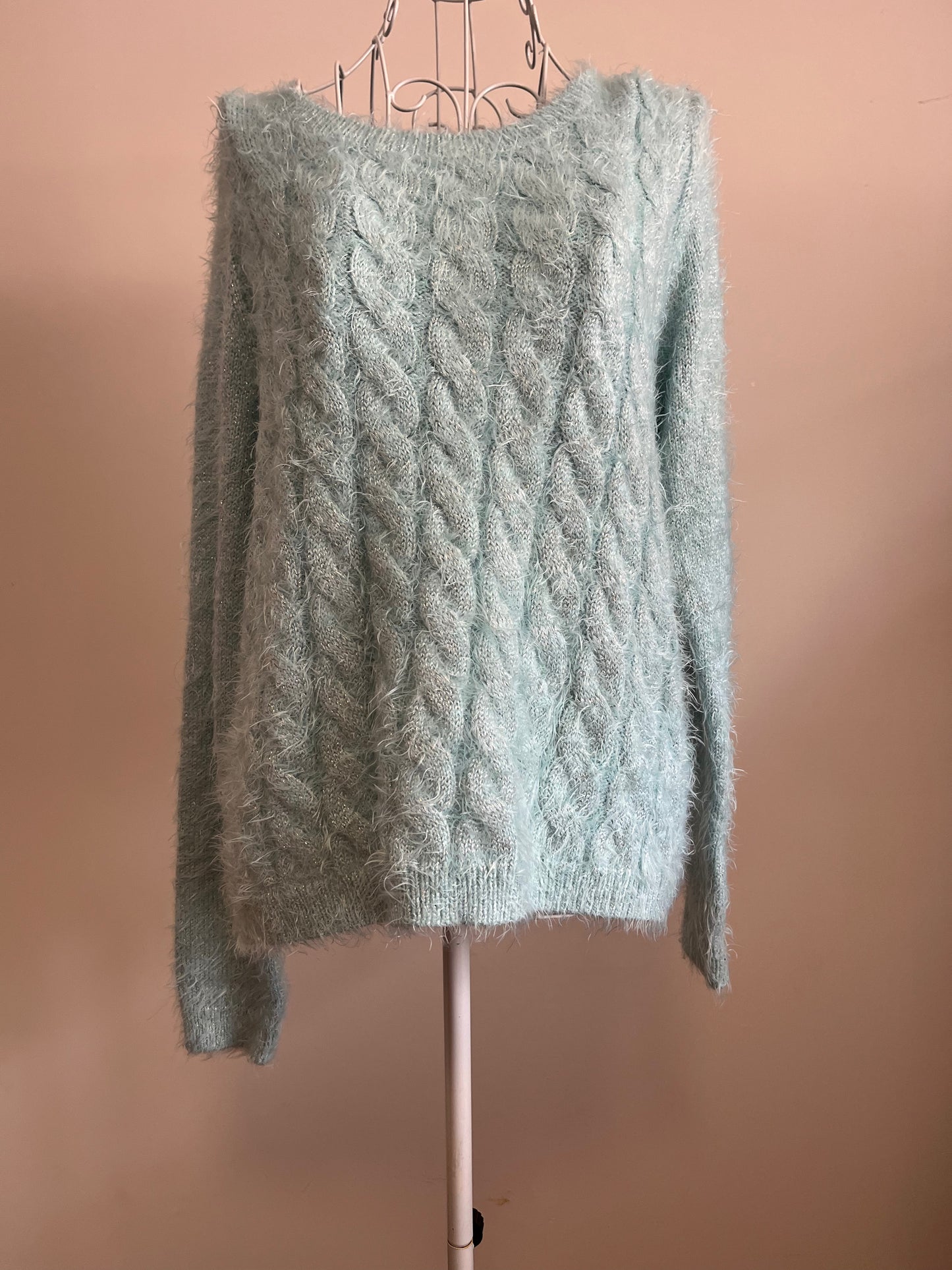 Forever New Light Green Jumper Size Medium
