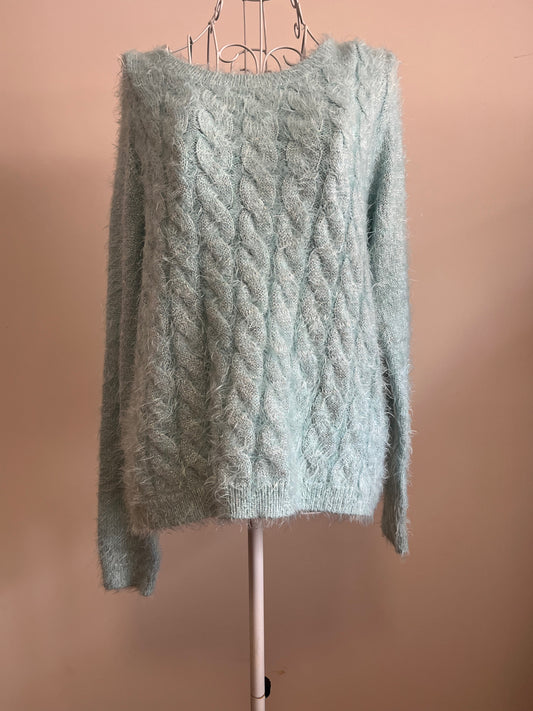 Forever New Light Green Jumper Size Medium