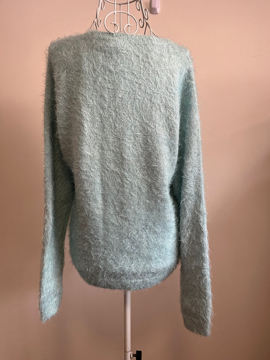 Forever New Light Green Jumper Size Medium