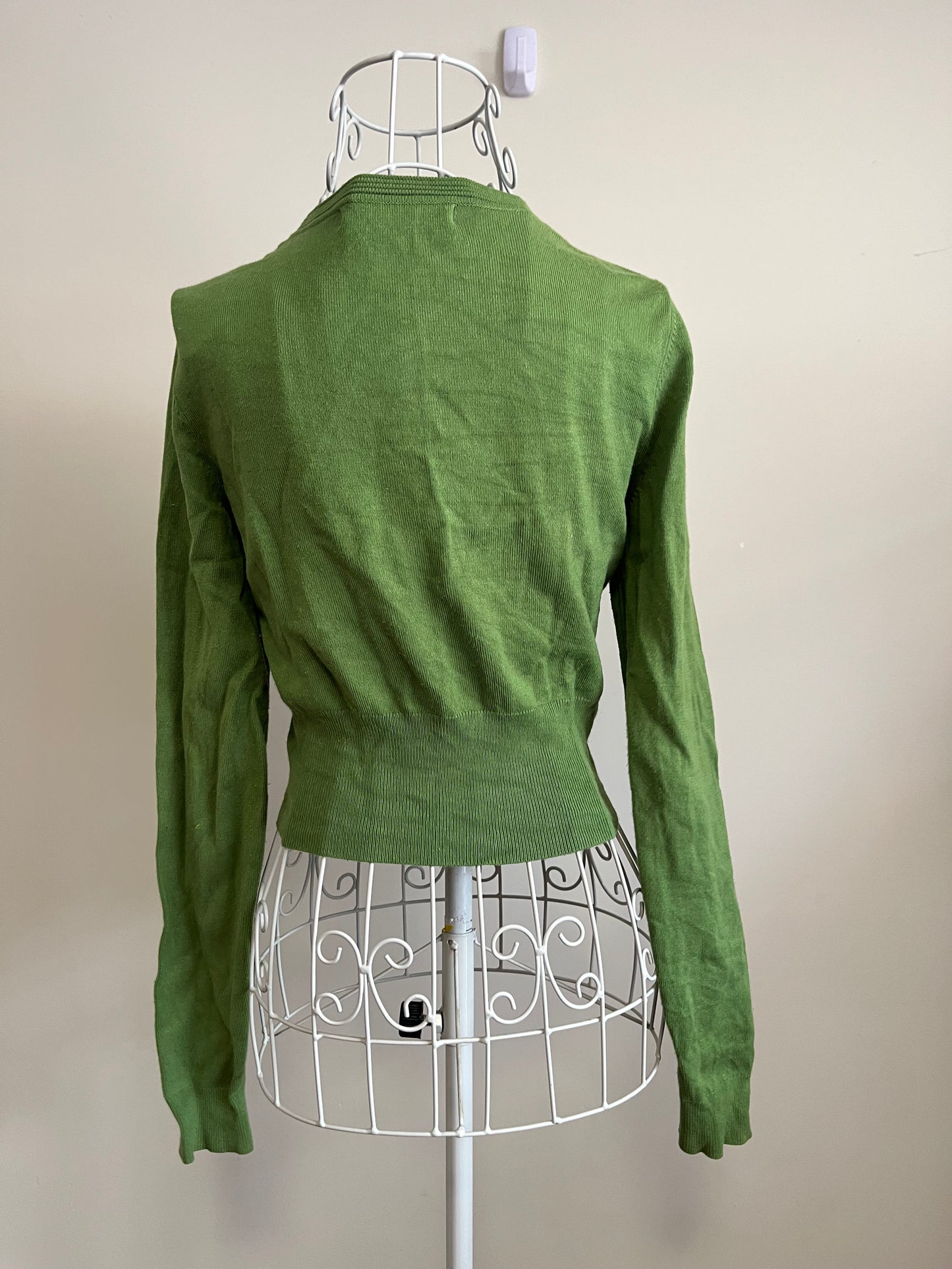 Review Green "Chessie" Cardigan Size 8