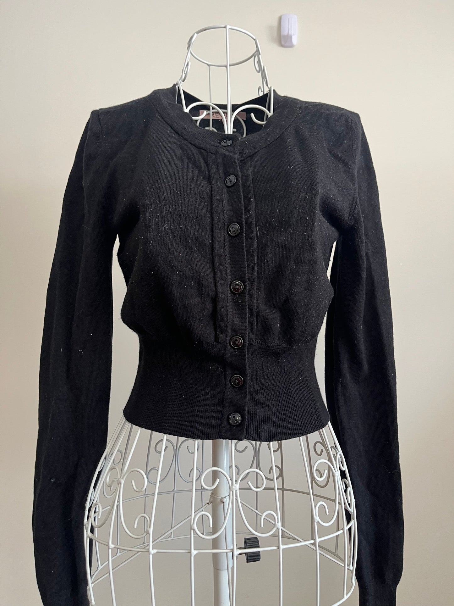 Review Black "Chessie" Cardigan Size 8