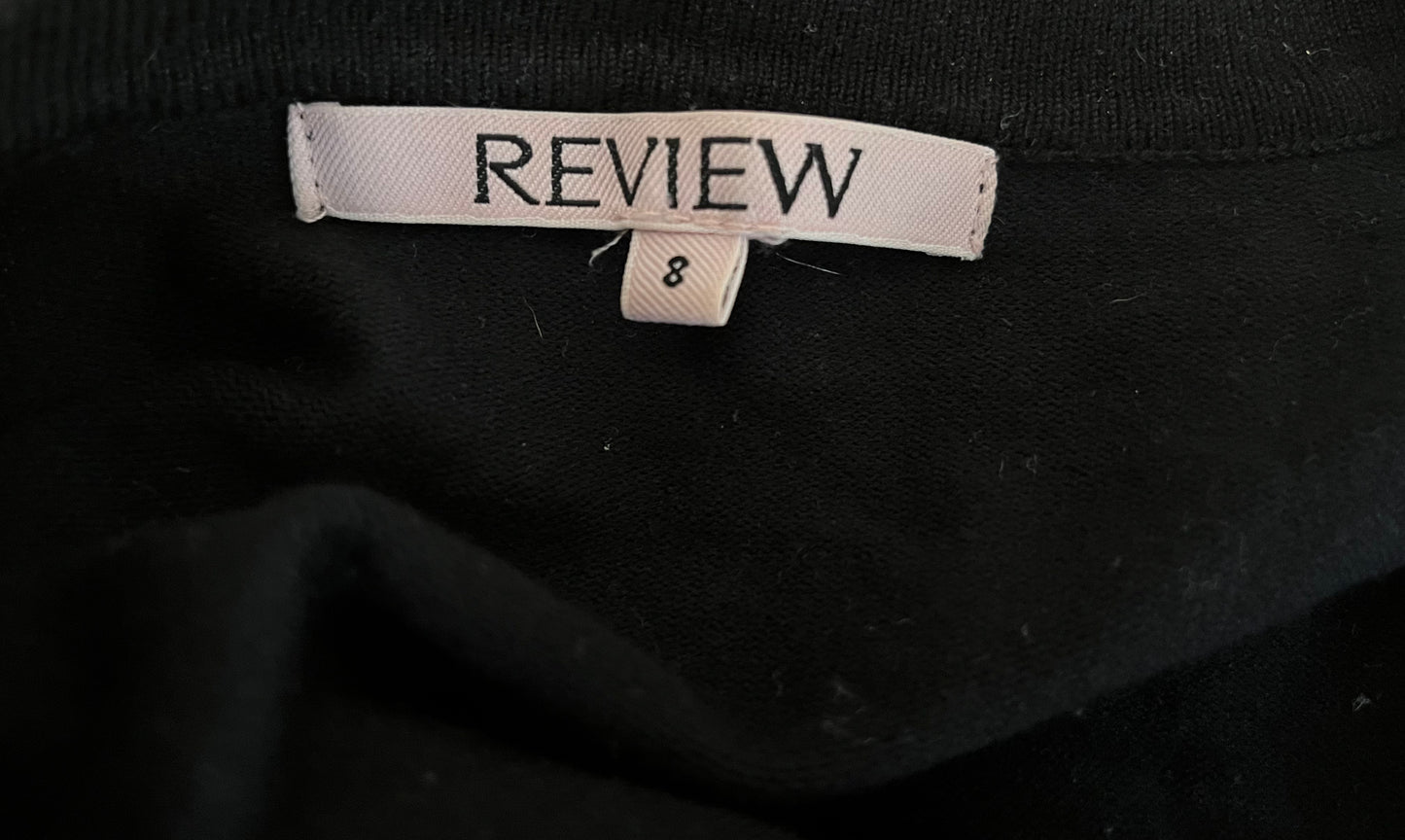 Review Black "Chessie" Cardigan Size 8