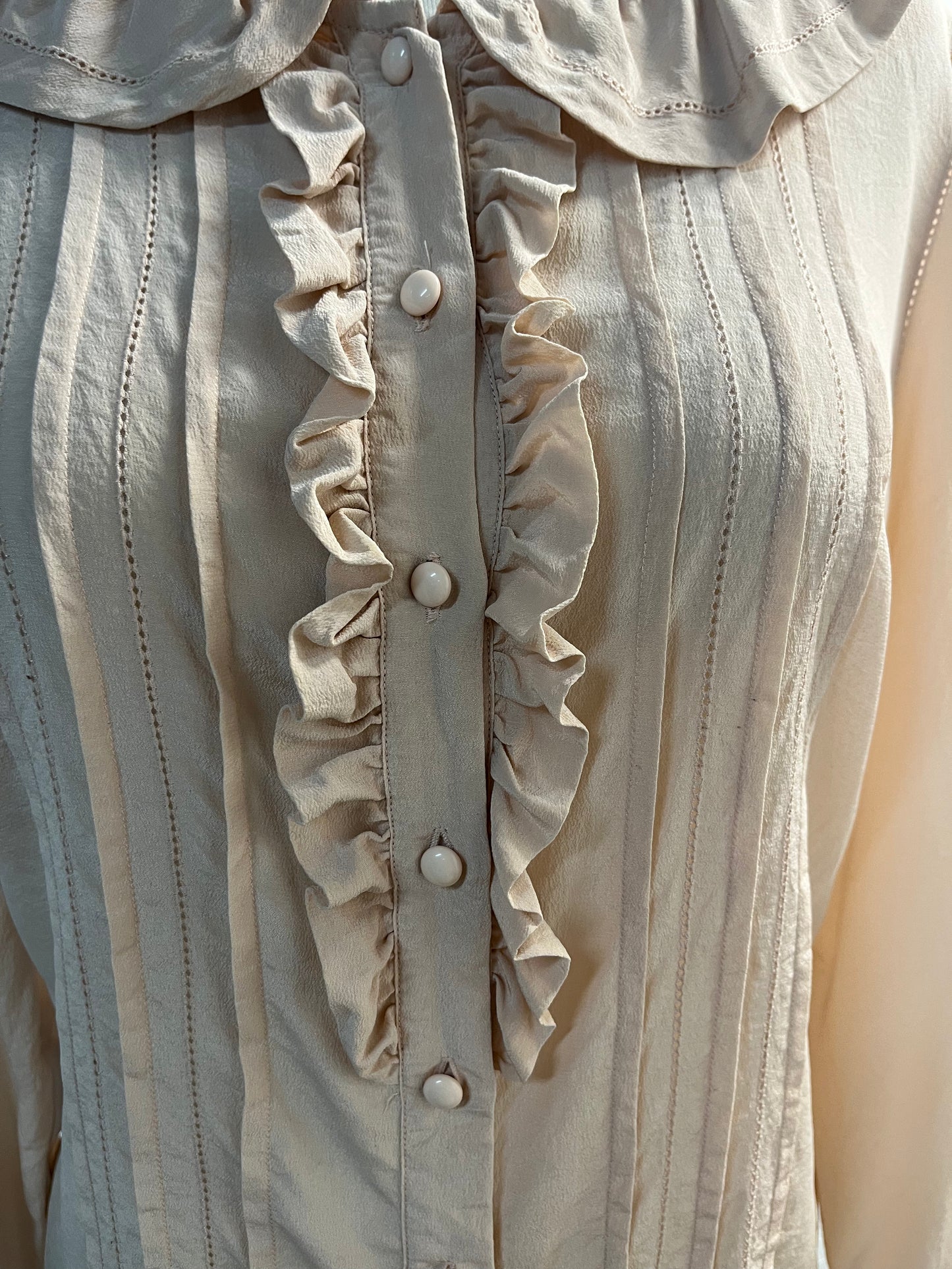 Light Pink Long Sleeve Top Size 12