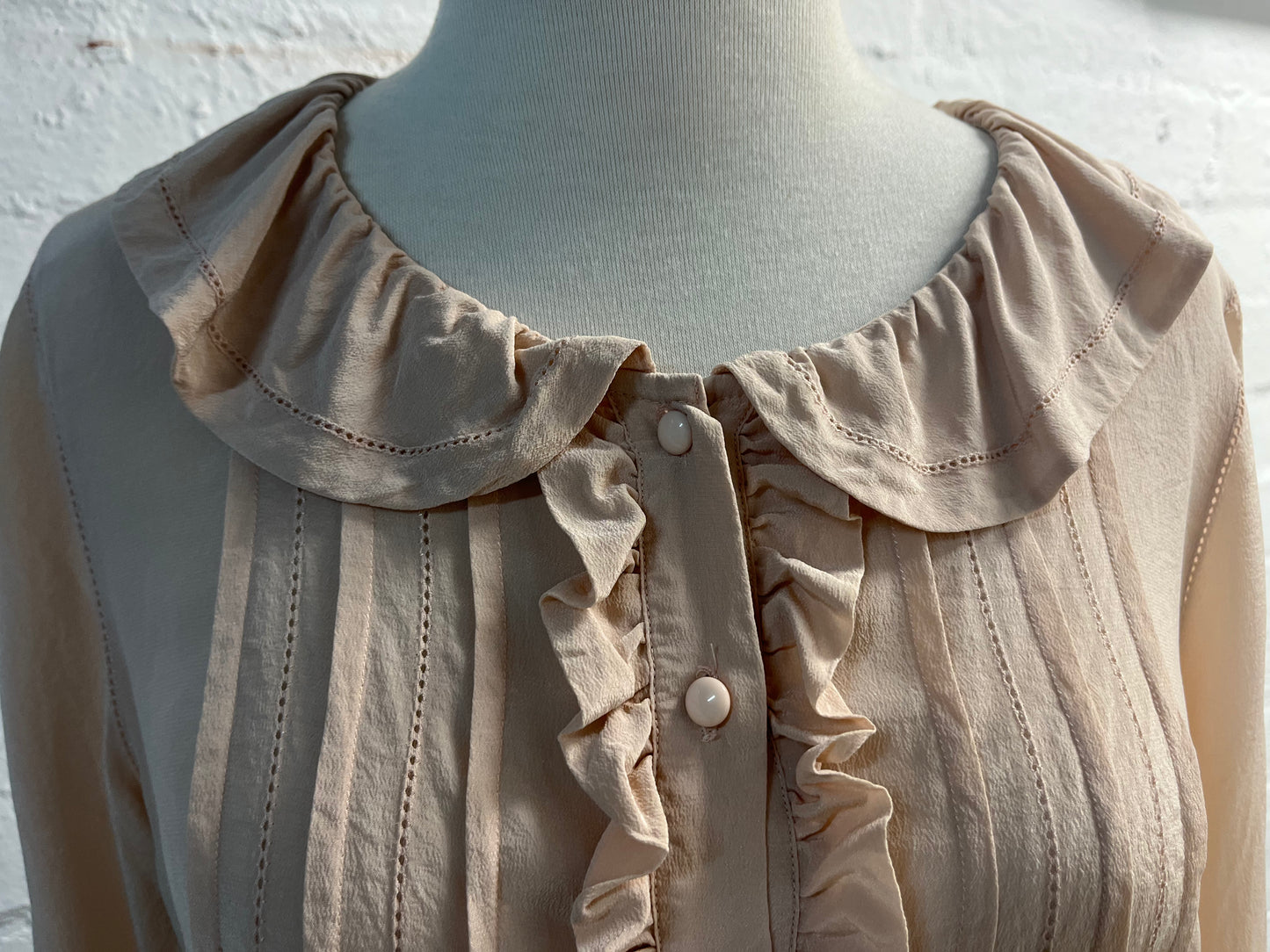 Light Pink Long Sleeve Top Size 12