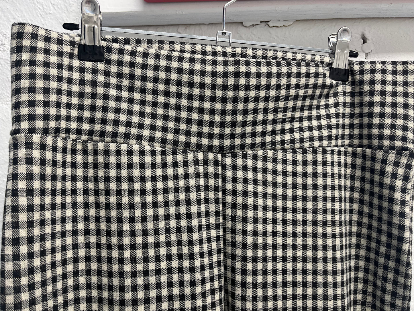 Black and White Checkered Pants Size 14