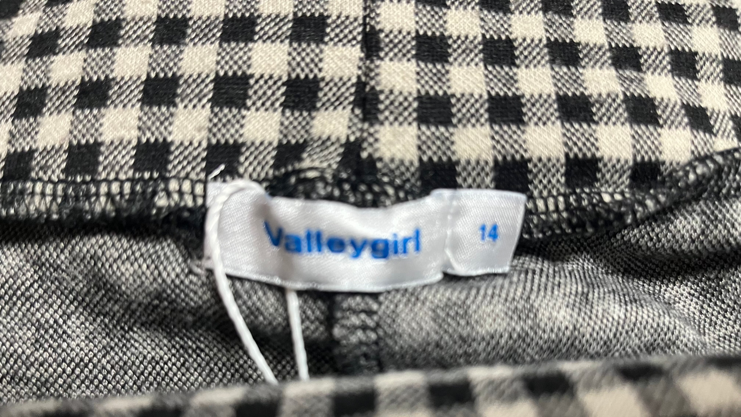 Black and White Checkered Pants Size 14