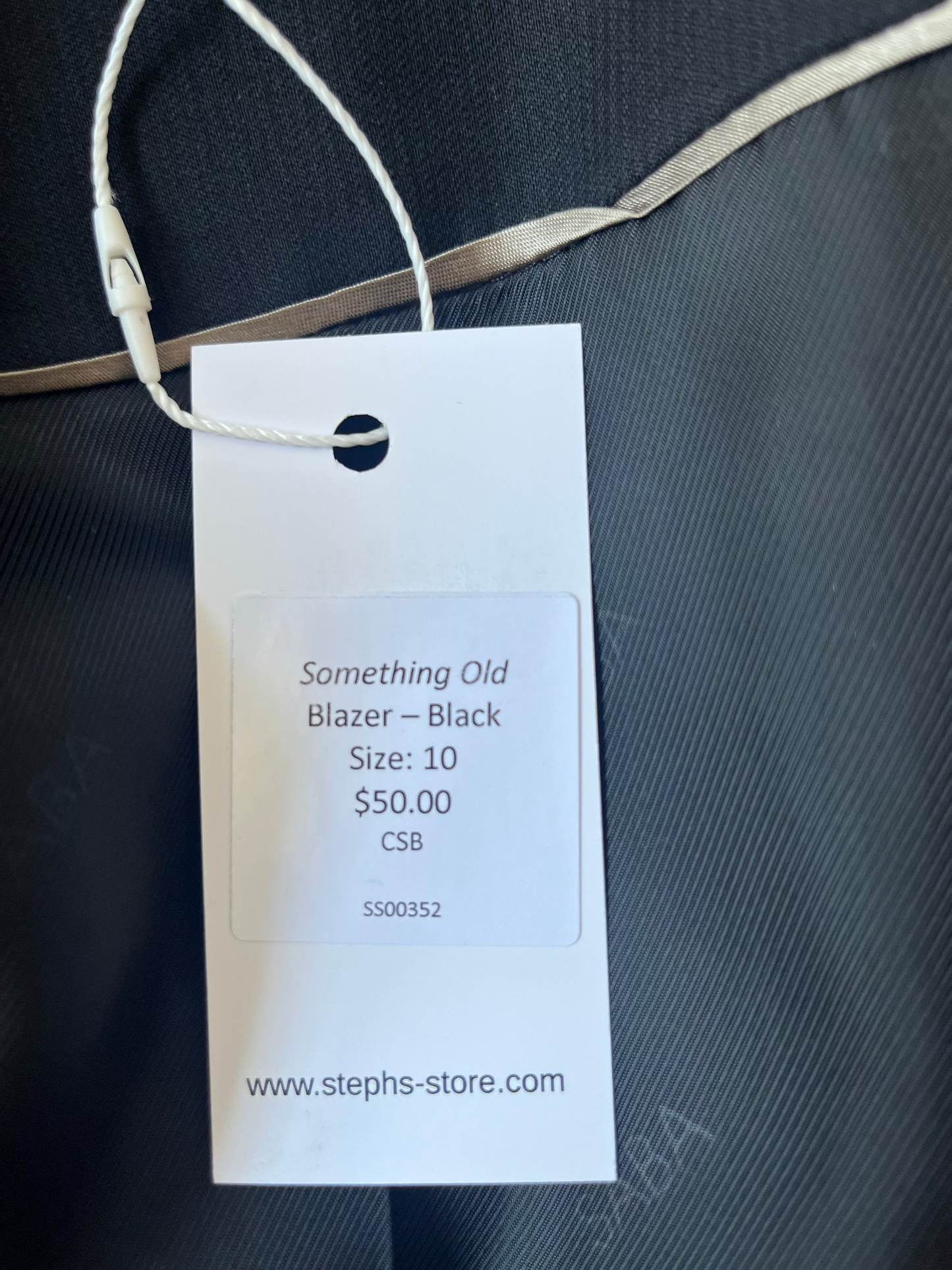 Black Saba Blazer Size 10