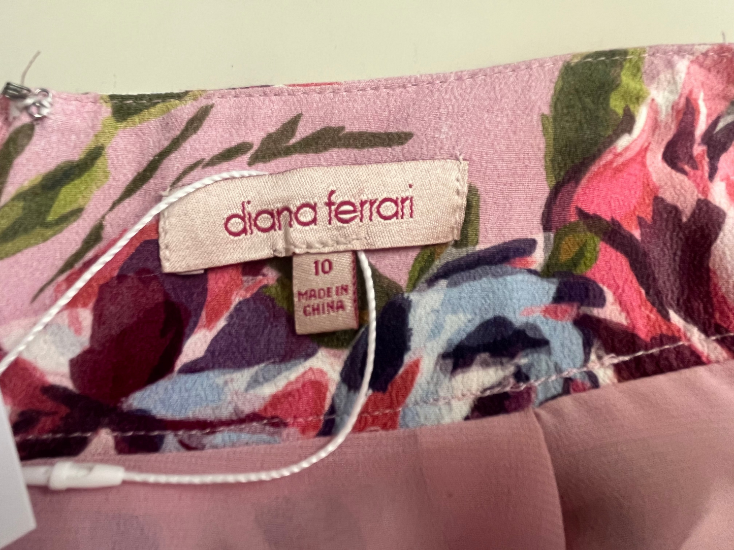 Diana Ferrari Floral  Skirt Size 10