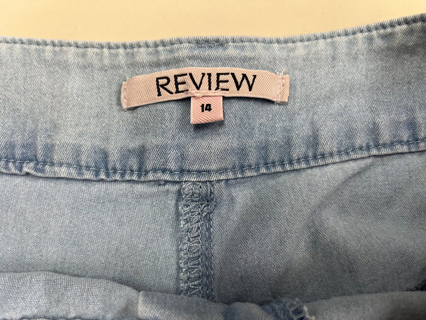 Review Light Blue jeans Size 14