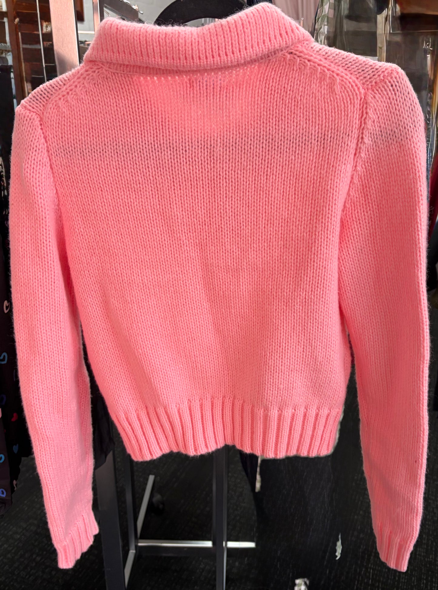 Pink Valleygirl Cardigan Size M